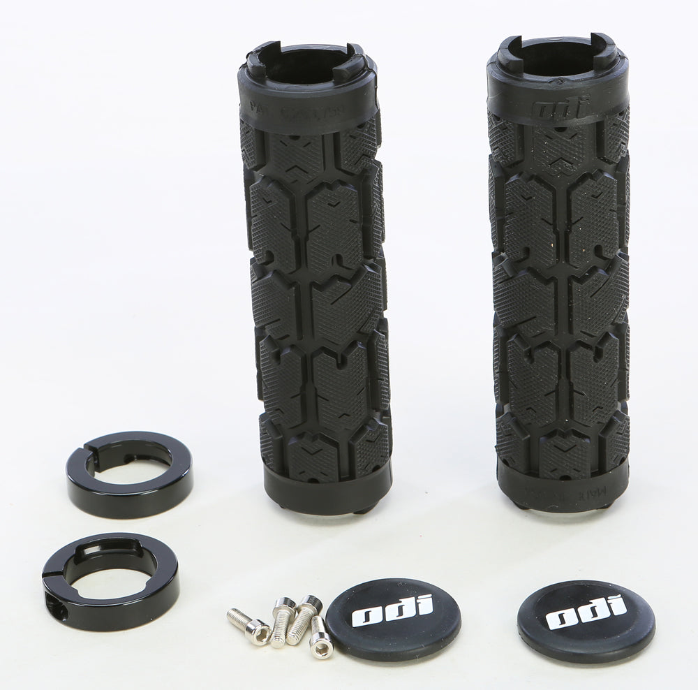 Rogue No Flange Lock On Grips Black 130mm ODI