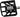 Rusty Butcher Heavy Duty Mini Floorboards Black Anodized - Harley Floorboards RUSTY BUTCHER