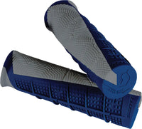 SCOTT Deuce ATV Grips - Grey/Blue SCOTT