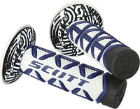 SCOTT Diamond MX Grips - Blue/White SCOTT