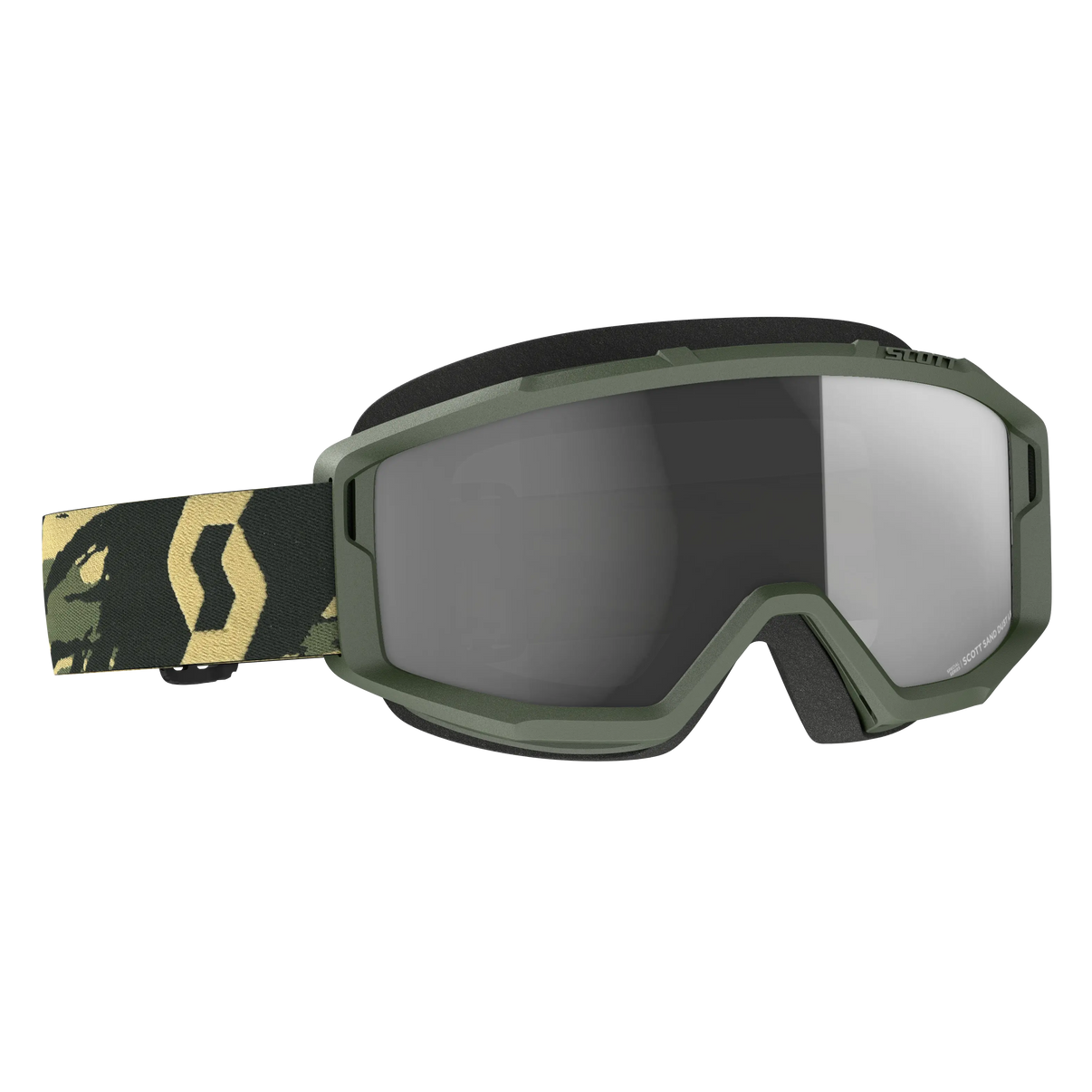 SCOTT Primal Mx Sand Goggles - Dust Camo/Khaki Dark Grey Lens SCOTT