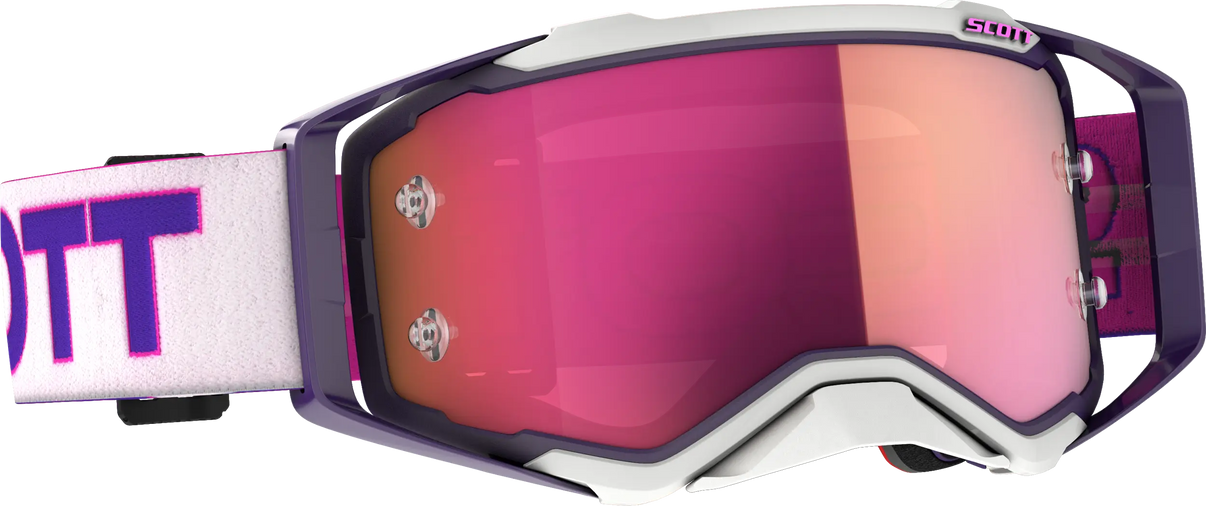 SCOTT Prospect Goggles - Purple / Pink with Pink Chrome Works Lenses SCOTT