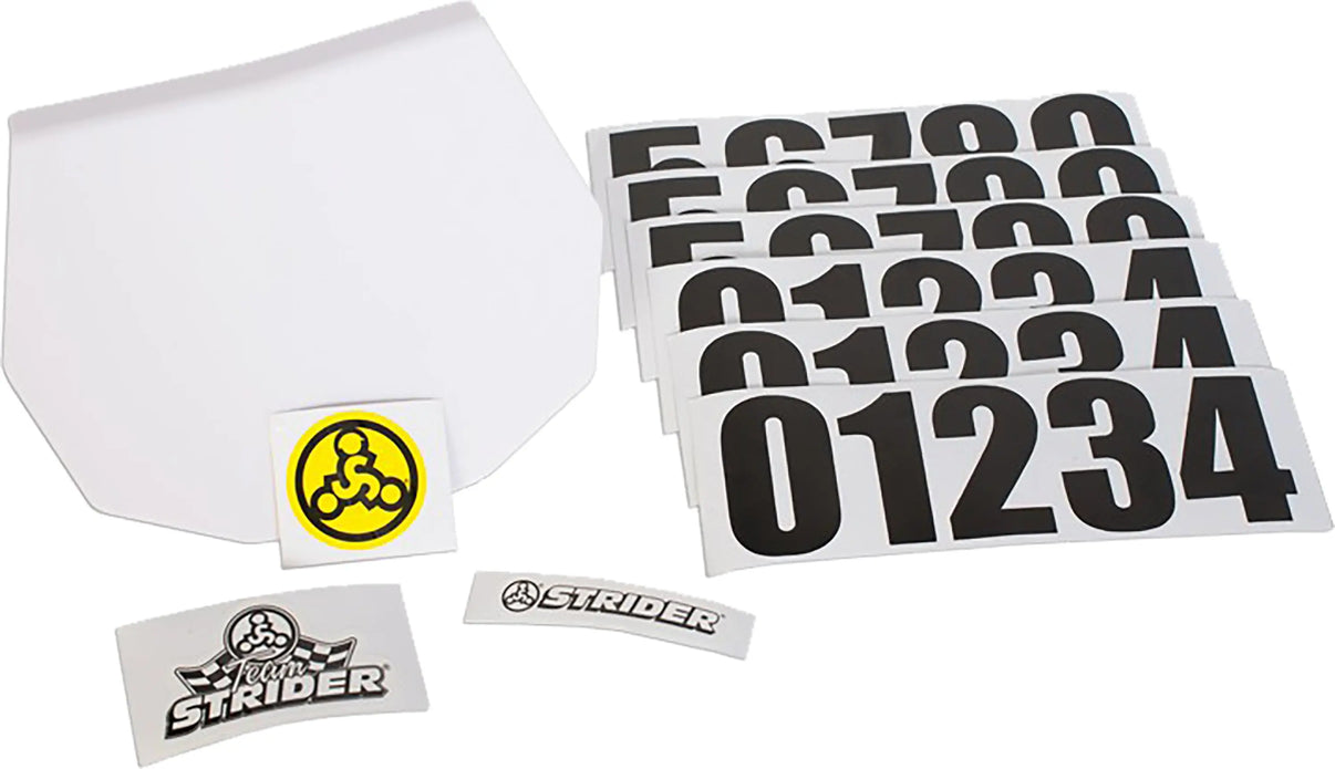 STRIDER Number Plate Replacement Kit STRIDER