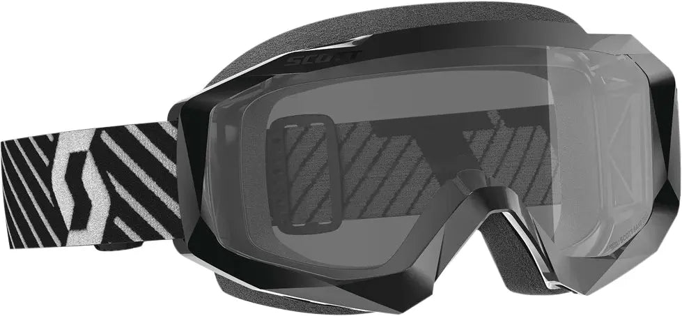 Scott Hustle X Sand/Dust Black White W/Grey Lens SCOTT