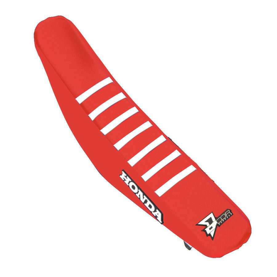Seat Cover 2018 Geico Red/White W/Ribs D-COR
