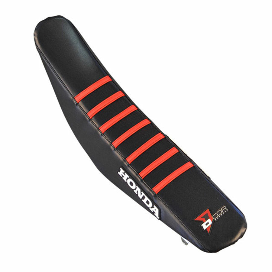 Seat Cover Black W/Red Ribs Hon D-COR