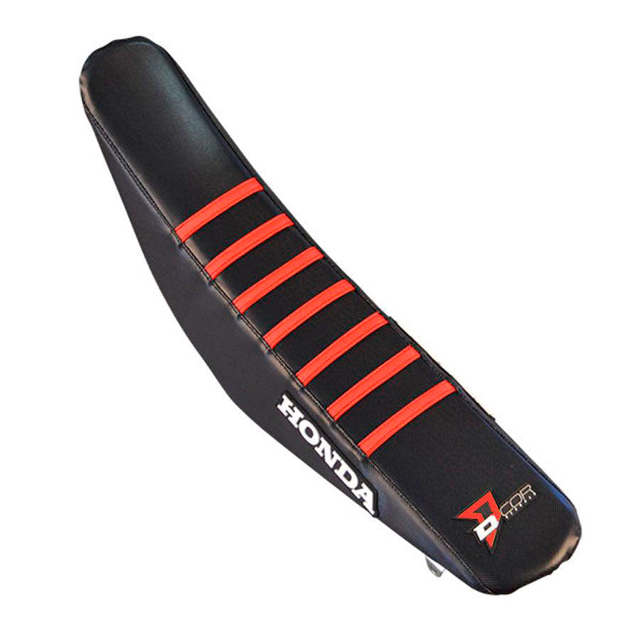 Seat Cover Black W/Red Ribs Hon D-COR