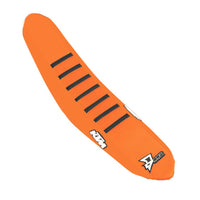Seat Cover Orange Black Ribs Ktm Sx/F 125 450 D-COR