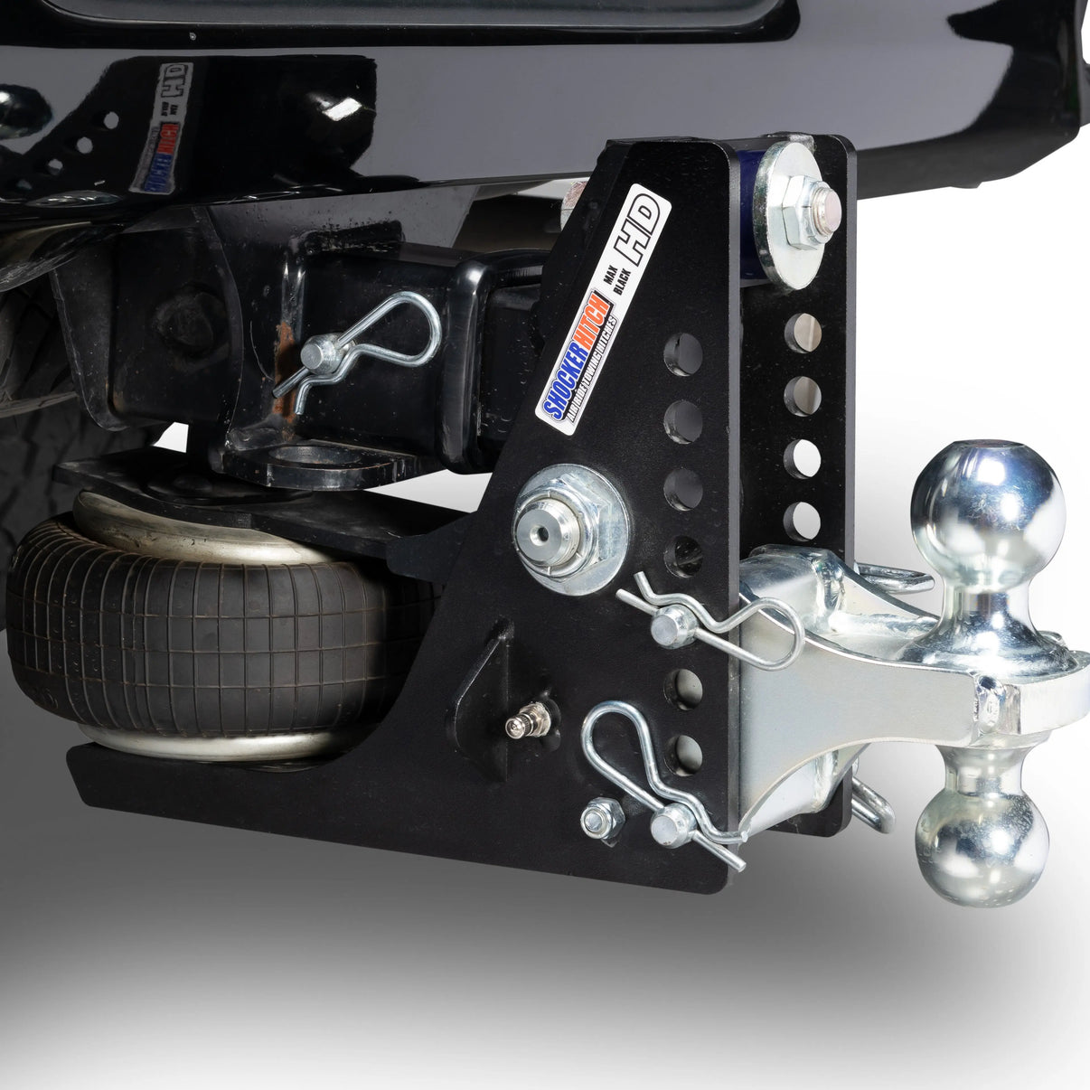 Shocker Hitch Max Black HD Air Hitch - 20,000 lbs. GTW Shocker Hitch