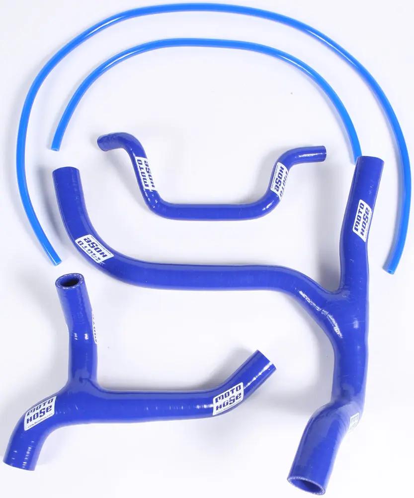 Silicone Y Hose Kit (Blue) MOTO HOSE