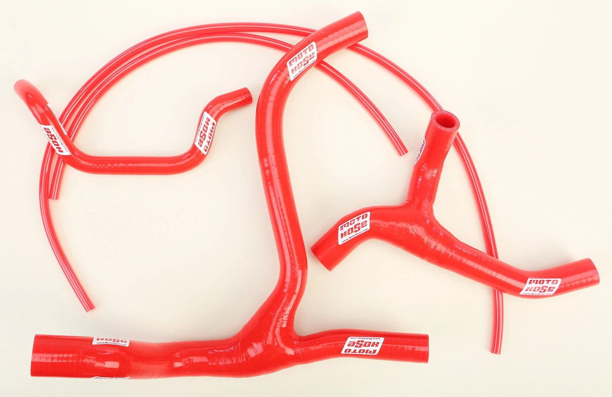 Silicone Y Hose Kit (Red) MOTO HOSE
