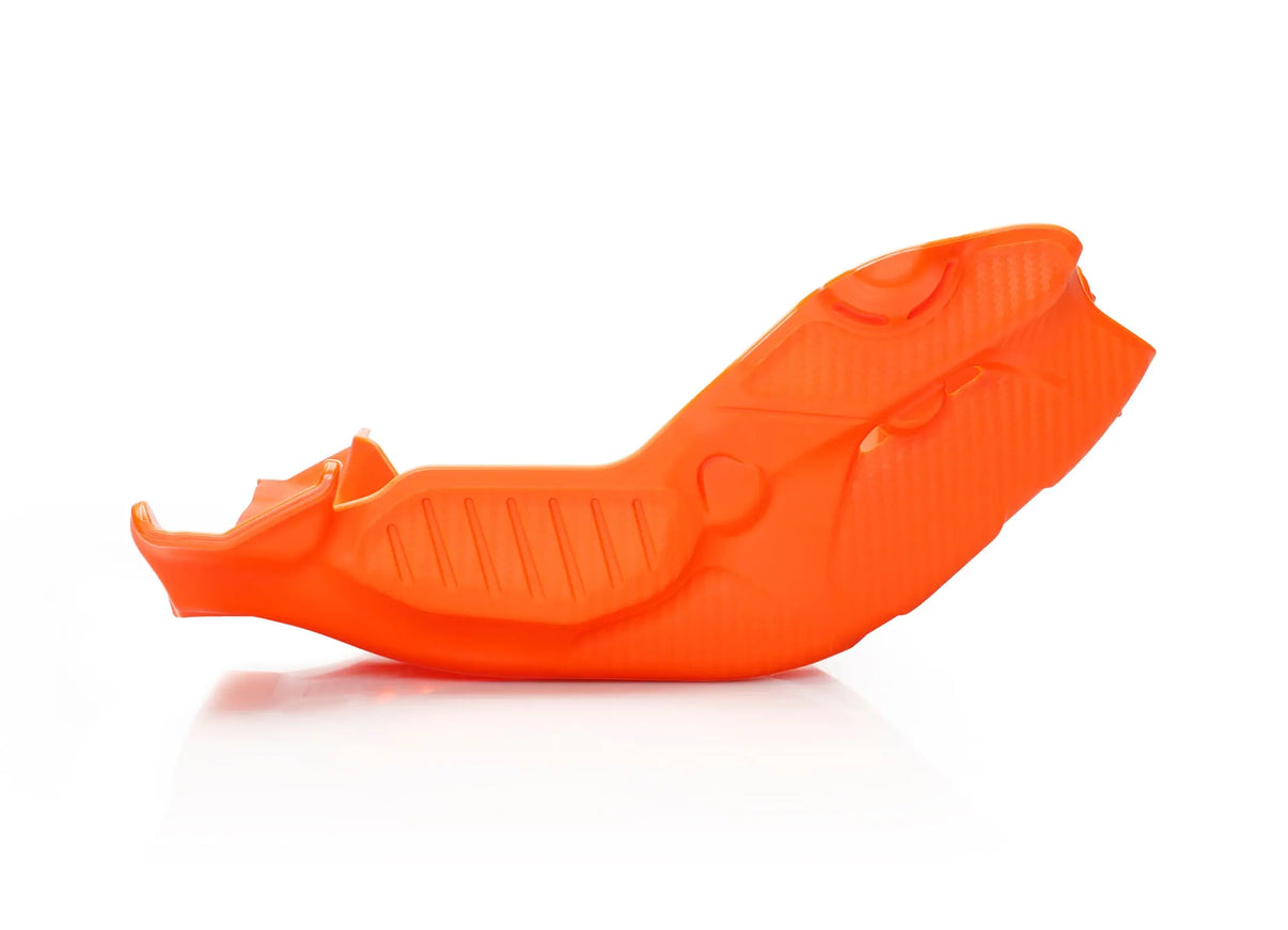 Skid Plate Orange/White ACERBIS
