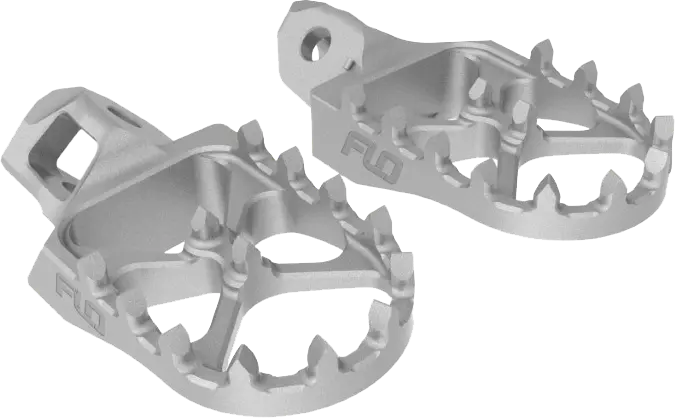 Stainless Steel Foot Pegs FLO MOTORSPORTS
