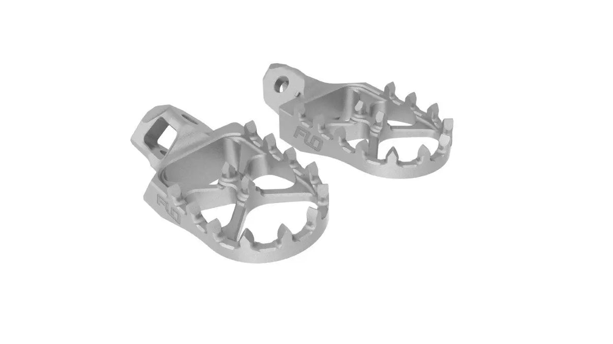 Stainless Steel Foot Pegs FLO MOTORSPORTS