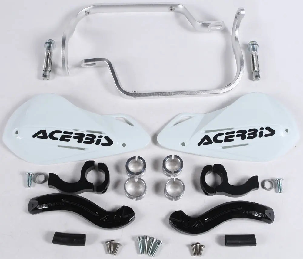 Supermoto X Strong Handguards White ACERBIS