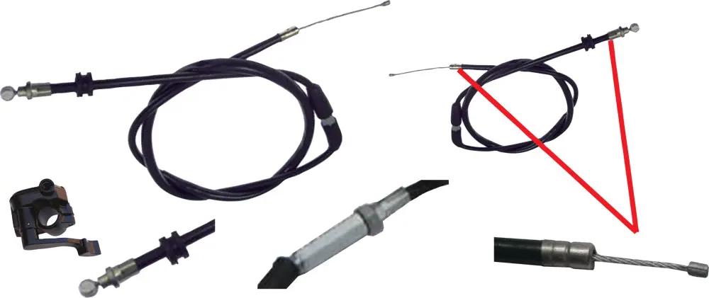 Throttle Cable T3 31" MOGO PARTS