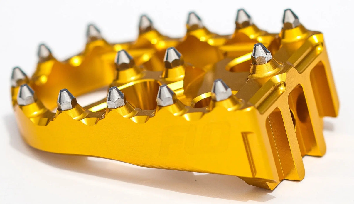 Touring Brake Pedal Tip Gold FLO MOTORSPORTS