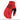Troy Lee Designs Air Glove - Solid - Red Troy Lee Designs