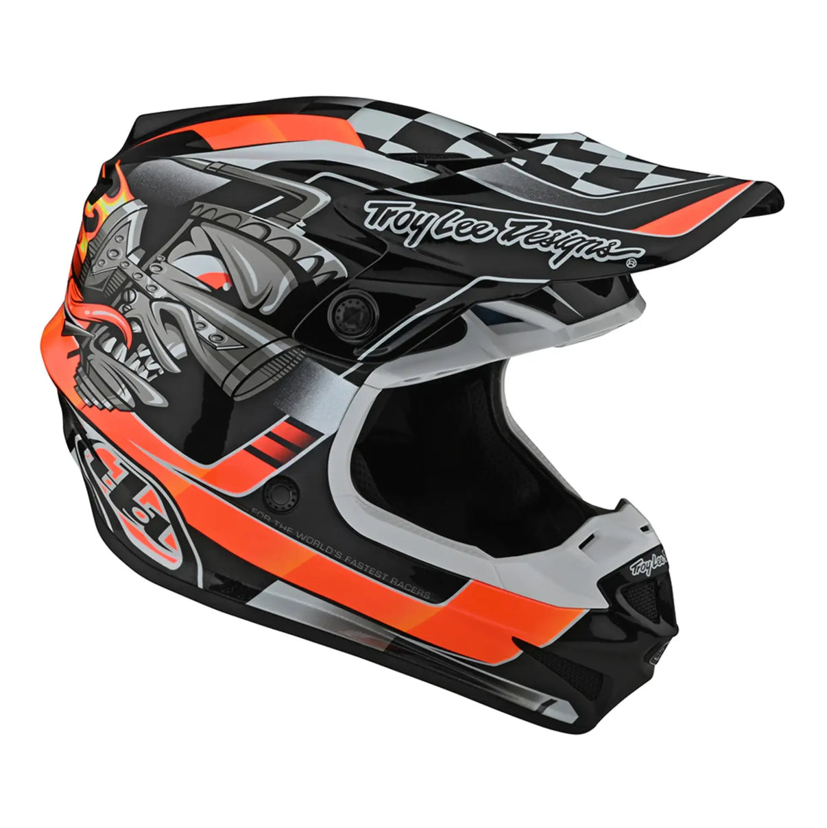 Troy Lee Designs SE4 Polyacrylite Helmet w/MIPS Carb Black Troy Lee Designs