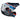 Troy Lee Designs SE4 Polyacrylite Helmet w/MIPS Skooly Blue/Orange Troy Lee Designs