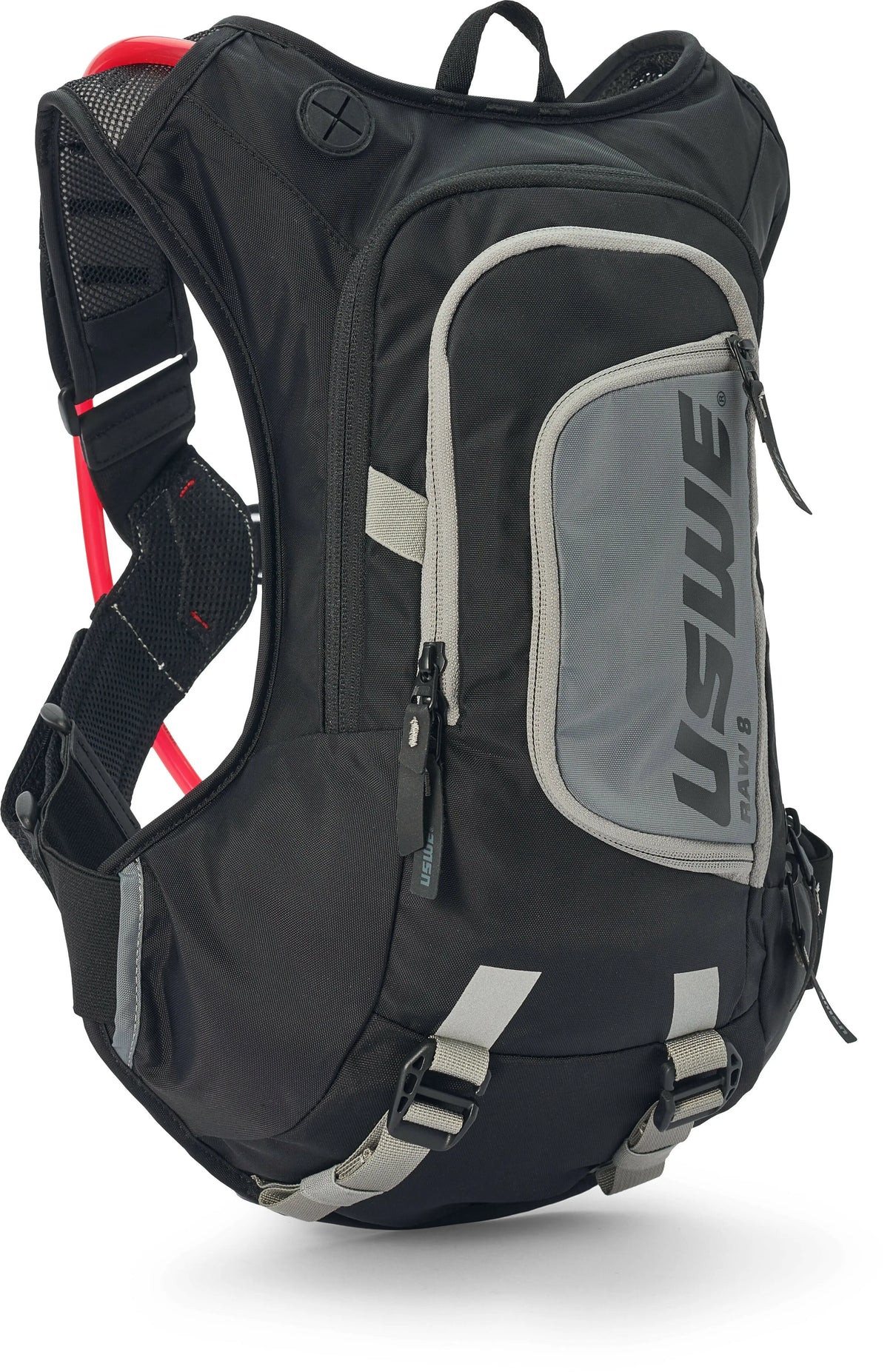 USWE Raw Series Moto Hydro 12L Adv Black Hydration Pack Elite PNP USWE