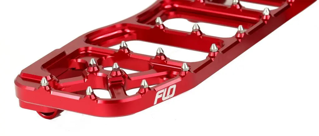 V5 Floorboards Red FLO MOTORSPORTS