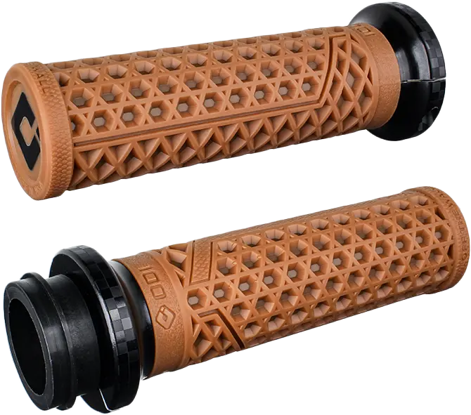 Vans V-Twin Lock-On Grip Set - Signature Cable 1" Gum Rubber/Black ODI