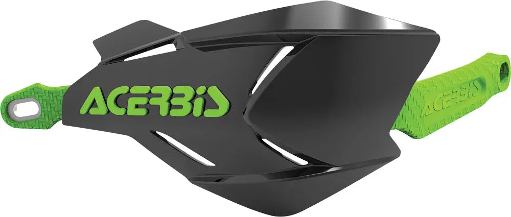 X Factory Handguard Black/Green ACERBIS