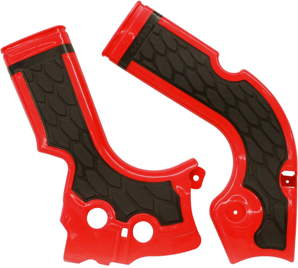 X Grip Frame Guard Red/Black ACERBIS