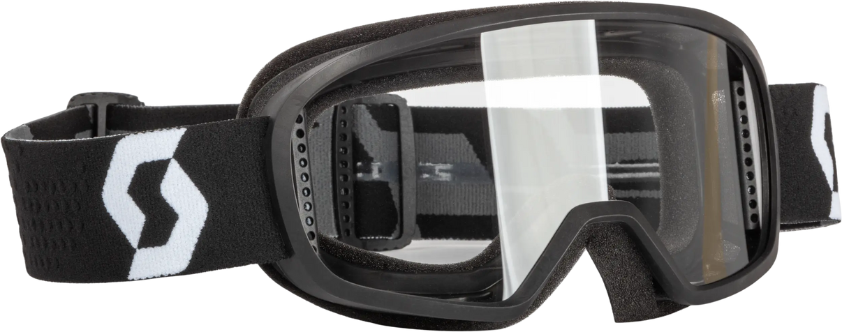 Youth Buzz Mx Goggle Black/Grey W/Clear SCOTT