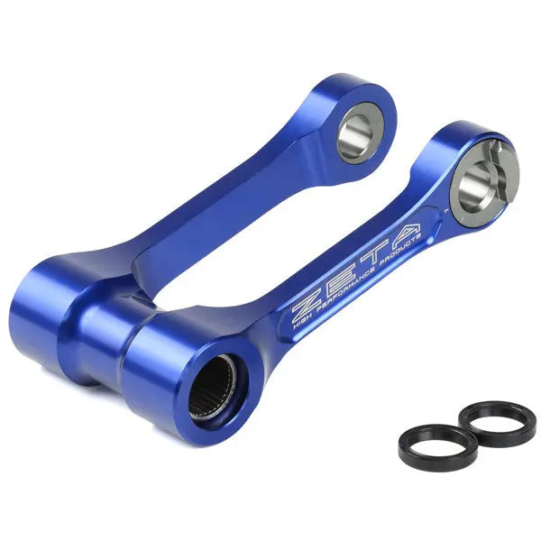ZETA Adjustable Lowering Link - Yamaha Blue - Yamaha | WR250R | WR250X | 2008-2017 ZETA
