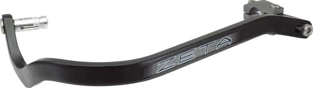 ZETA Armor Handguards with Bend - Black Aluminum for 1-1/8" Bars ZETA