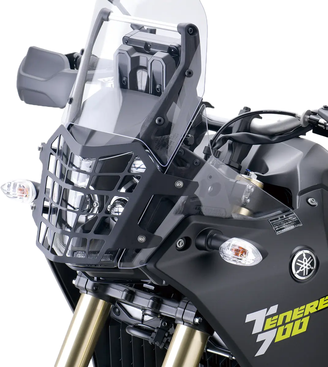 ZETA Headlight Guard - Matte Black Stainless Steel  - Yamaha | XTZ700 Ténéré ZETA