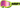 100% Strata 2 Goggle Neon Yellow Mirror Pink Lens 100%